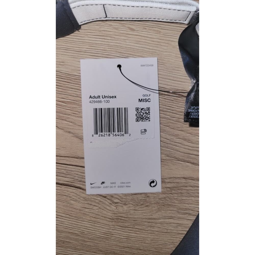 Nike Dri-Fit Visor -White - Picture 4 of 4